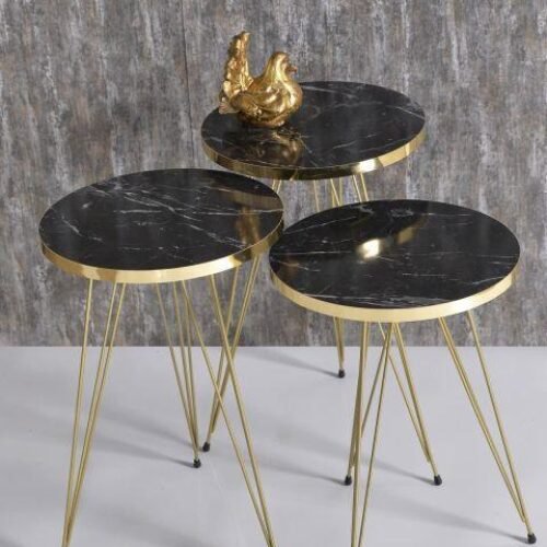 3 Pcs Coffee Table Set