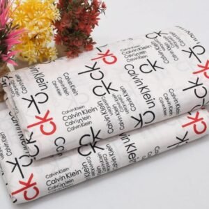 2 Pcs Women's Unstitched Printed Suit