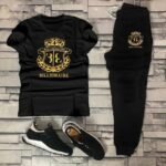 2 Pcs Men's Polyester Printed Track Suit - Image 4